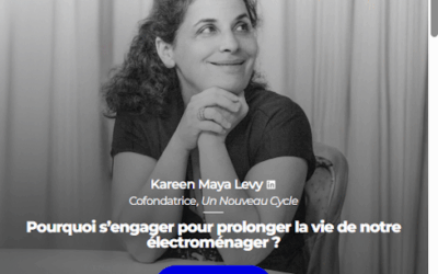Pourquoi s’engager pour prolonger la vie de notre électroménager