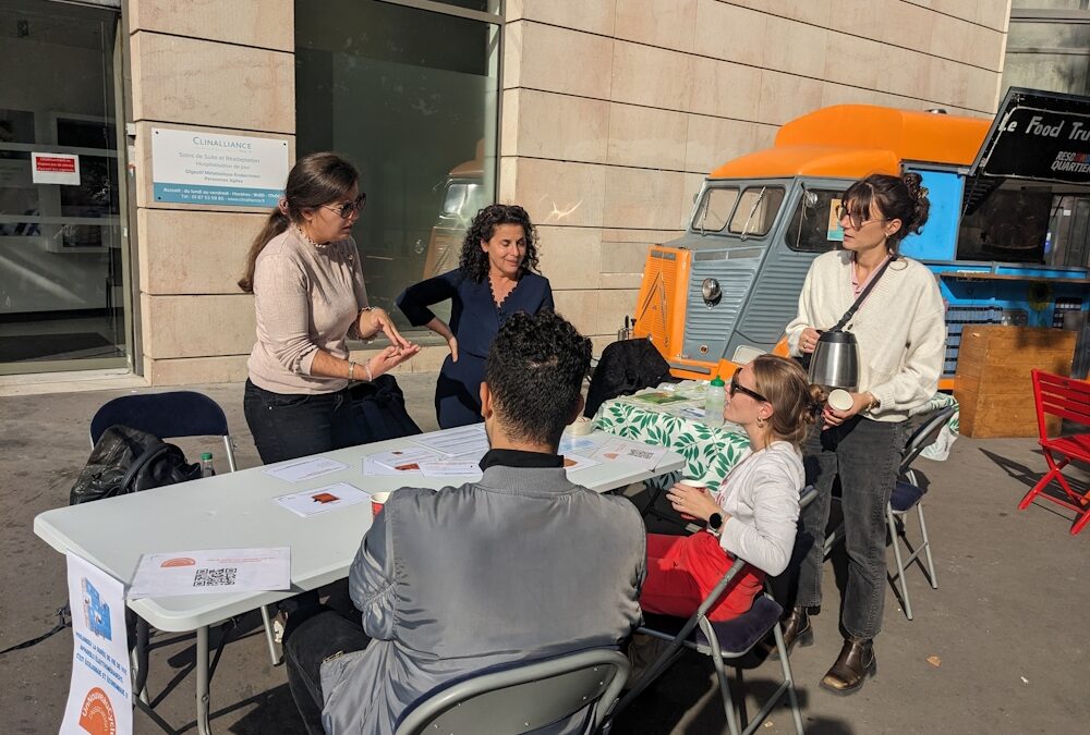Atelier de sensibilisation – Quartier Oudiné (Paris XIII)